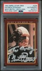 Patrick Stewart Signed 1991 Impel Star Trek Card #226 PSA/DN