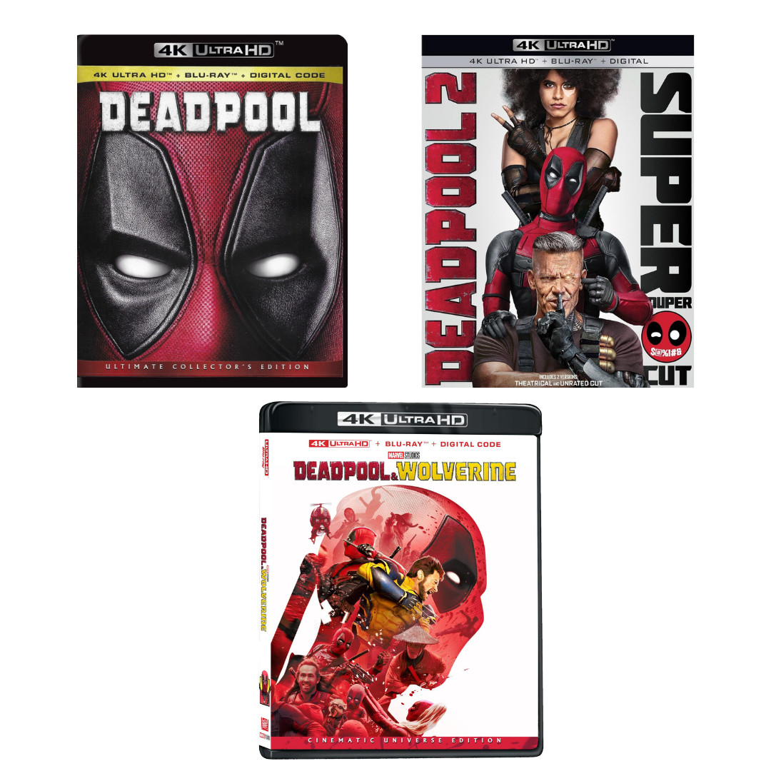 Deadpool 3 Movie Collection (4K) New