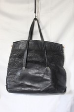 Black Ellington Slouchy Boho Oversized Bag Tote Inside Pockets