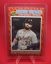 2026 Topps Heritage RILEY GREENE Orange /77 Record Breaker Color Of The Year 234