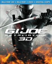 G.I. Joe: Retaliation Blu-ray 3D / Blu-ray / DVD / Digital Copy UltraViole...