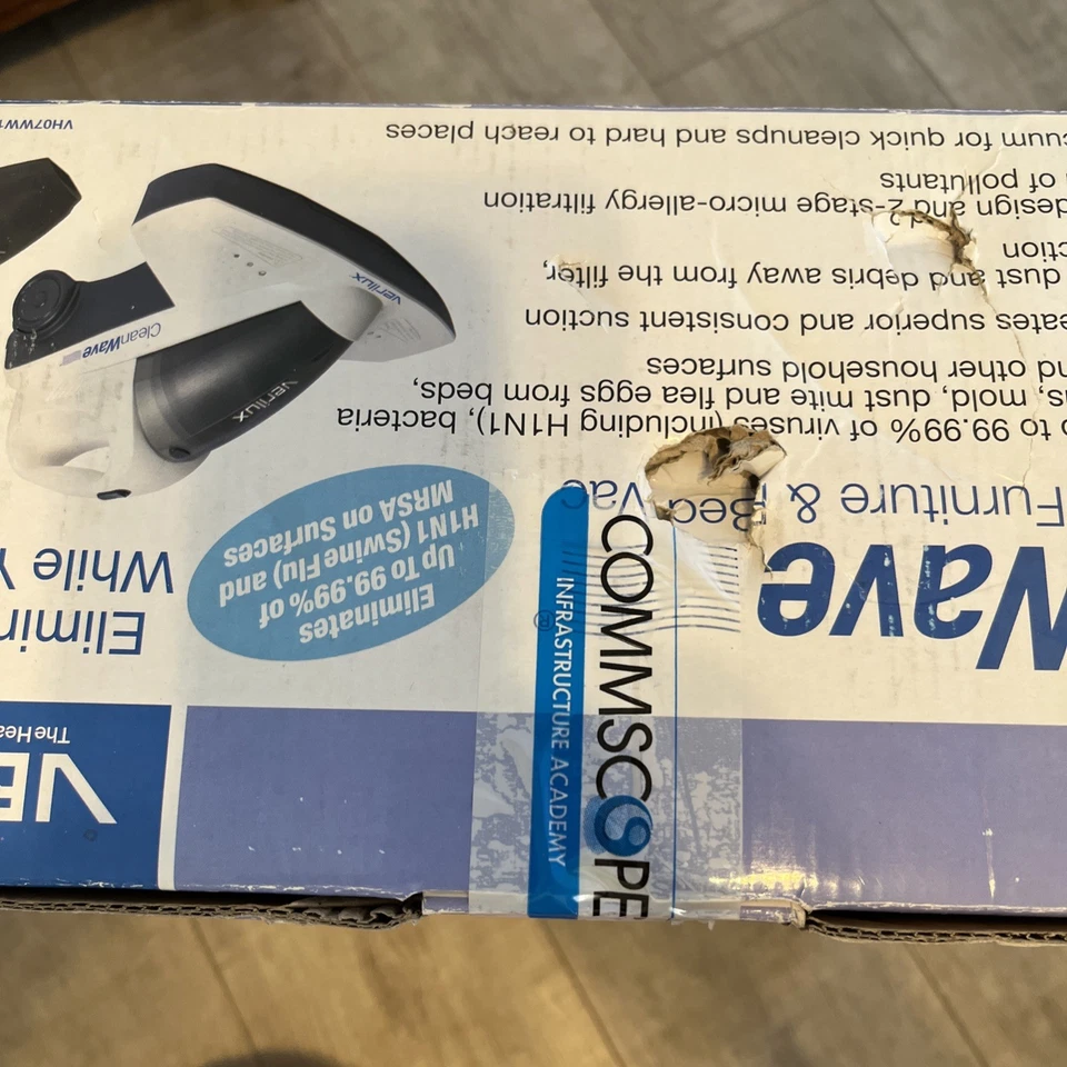 Verilux VH07WW1 CleanWave Sanitizing Portable Vacuum - Image 4 of 4