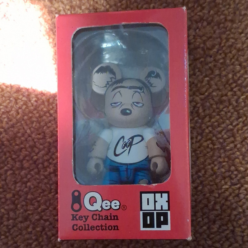 Qee Key Chain Collection Bear Plastic Keychain Figure, Original Unopened