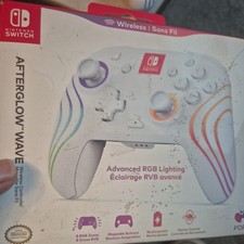 Image of PDP Afterglow Wave Wireless Pro Controller w (Nintendo Switch 2 Nintendo Switch)