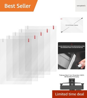 5PCS 13.6  Photon Mono M7 Max 7K LCD Screen Protector Film - Scratch-Resistan...
