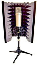 Pyle Compact Microphone Isolation Shield Studio Sound PSMRS08