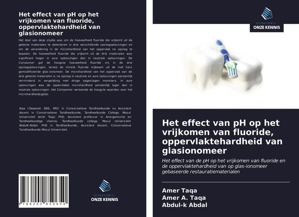 Amer Taqa (U. A.) | Het Effect Van Ph Op Het Vrijkomen Van Fluoride,...-image