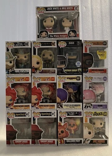 Funko Pop! Not Mint Super Sale Fnaf Dragon Ball Snoop Dog The Police Rocks NEW