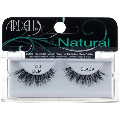 5 Pack Ardell Natural False Eyelashes Pair 120, Demi Black - Image 1 of 2