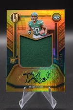 Breece Hall 2022 Gold Standard #RAJ-BHA Rookie Jersey Autographs Jumbo #/149