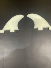 FCS GL Fins Right and Left Side In Excellent Condition Opaque White