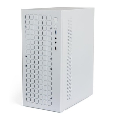 Micro ATX Case PC Case: MATX Mini ITX Desktop Computer White 