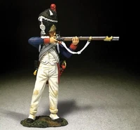 36176 - French Imperial Guard 3rd Rank Standing Firing - Napoleonics - W Britain