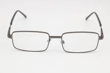 Modern Optical Casey Gunmetal Rectangle Eyeglasses Frames 55-18-140
