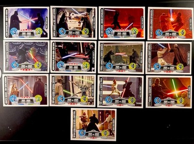 Star Wars Force Attax 2012/2013   Duell der Macht Set (+5, +4, +3)   Top Motive