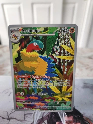 Pokemon Archeops Illustration Rare 132/086 White Flare Holo NM