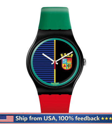 NEW & GENUINE Swatch Limited Coat of Arms New Gent Sir Swatch19 (SUOZ169)