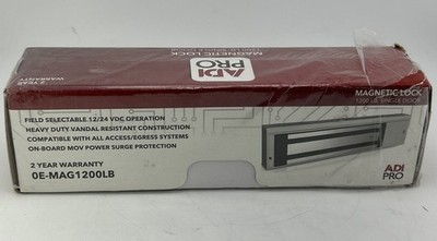 ADI PRO Magnetic Lock Door Access Control OE-MAG1200LB 12/24VDC