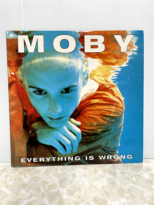 Moby Everything Is Wrong LP 1995 UK pressing Mute Stumm 130 *low grade