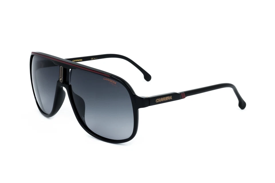 Gafas de sol Carrera para hombre 62 mm negras rojas CA1047-S-OIT-9O
