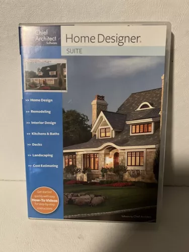 Chief Architect Home Designer Suite 2009 Disc Windows 7 / Vista / XP