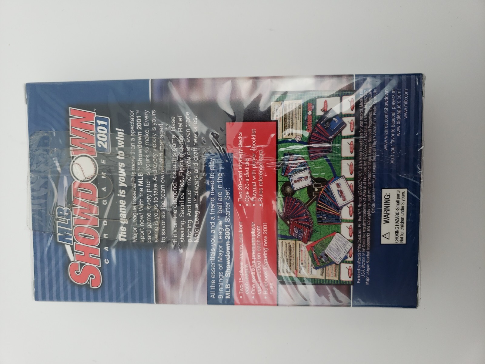 2001 MLB Showdown Two-Player Starter Set Card Game Baseball *NEW SEALED  PACK* 742818140485 | eBay