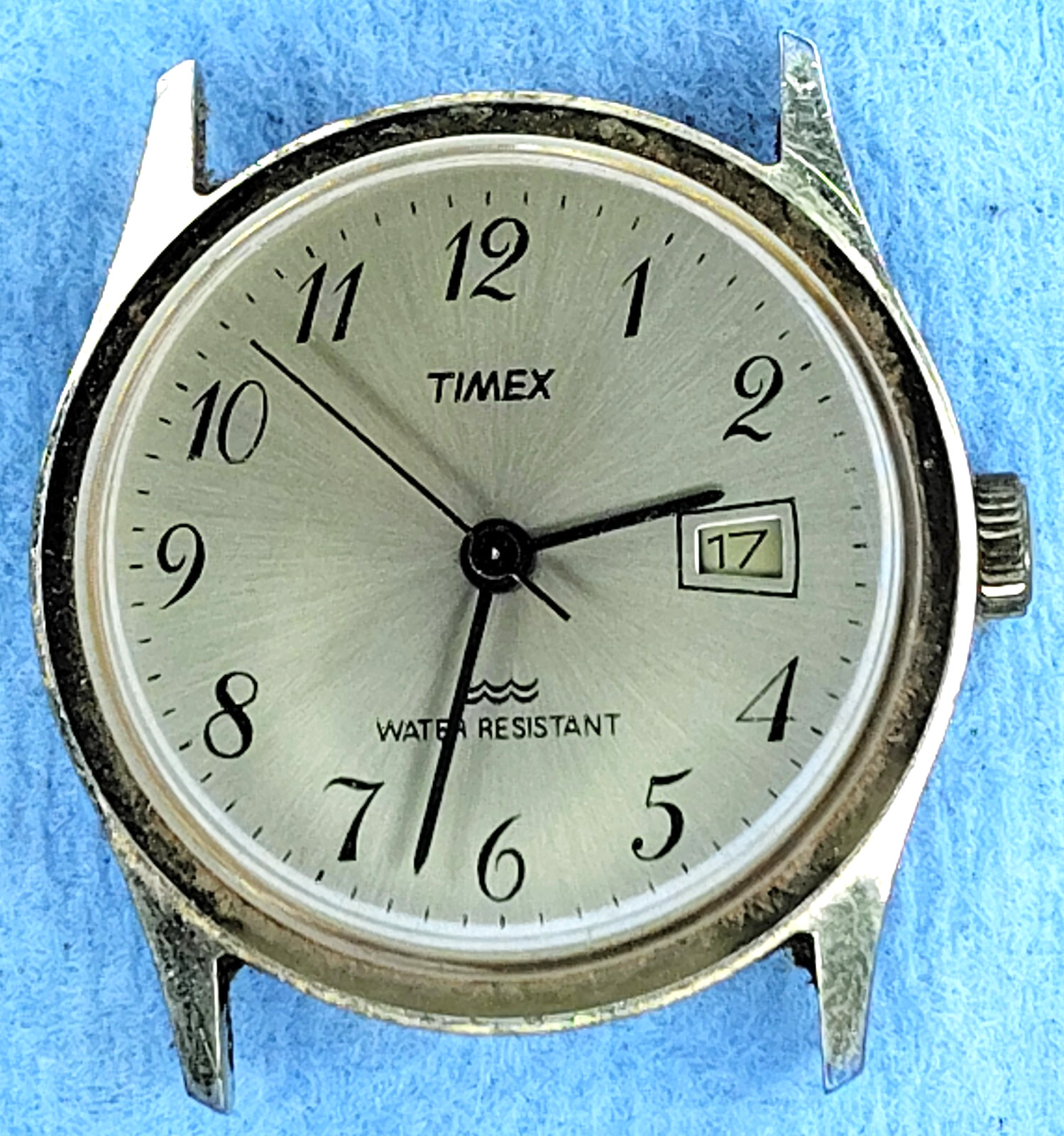 Reloj C1295 Hombre Working Timex Marlin Manual Cuerda 30mm Estuche Vintage Funciona Lote