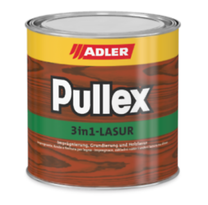 Pullex 3in1-Lasur Vernice trasparente protettiva per legno al solvente ADLER Overvloedig, winstgevend