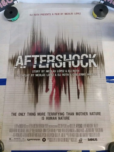 "Aftershock" Original One-sheet Movie Poster 27x40 (2012) D/S