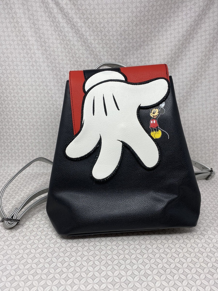 Disney Danielle Nicole Mickey Mouse glove dangling Backpack Bag