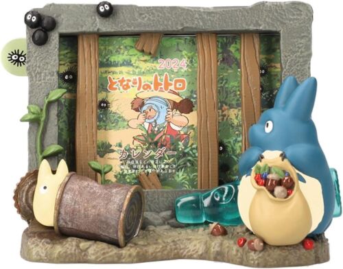 Ghibli My Neighbor Totoro Diorama Calendario 2024 Kusakabe House Nuovo F/S - Foto 1 di 1