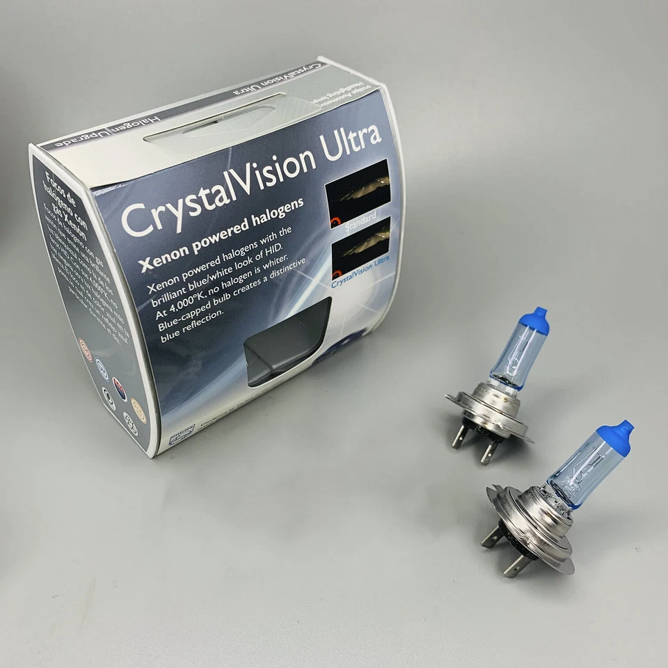 2Шт PHILIPS H7 CVS2 CrystalVision ультра модернизированный яркий белый фары лампа - Изображение 3 из 4