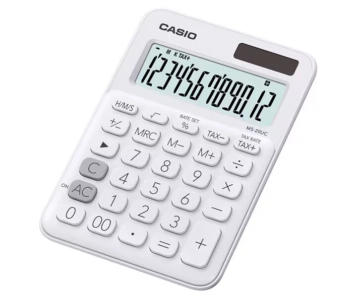 "NEW" Mini Desktop Casio Colored Calculator MS-20UC - Image 4 of 4