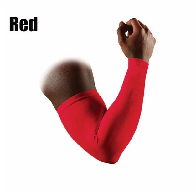 Manga de brazo Ciclismo Compresión Brazo Calentadores Codo Protector Almohadillas Soporte Foto 4 de 4