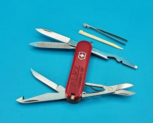 Victorinox Mate Rot Schweizer Taschenmesser Multitool! 58mm