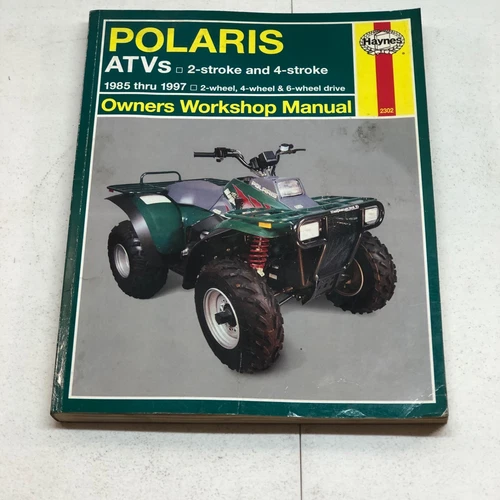 Haynes Polaris 85-97 ATV’s 2 & 4 Stroke 2wd 4x4 6x6 Owners Service Repair Manual