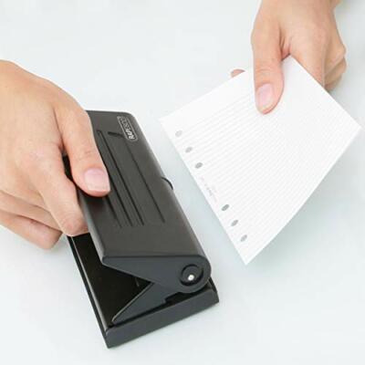 Rapesco PF66P0B1 Adjustable Diary Punch. Suits most six-hole diaries  organiser