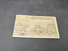 1966 Chevrolet Truck Protection Plan Owners Manual Oem