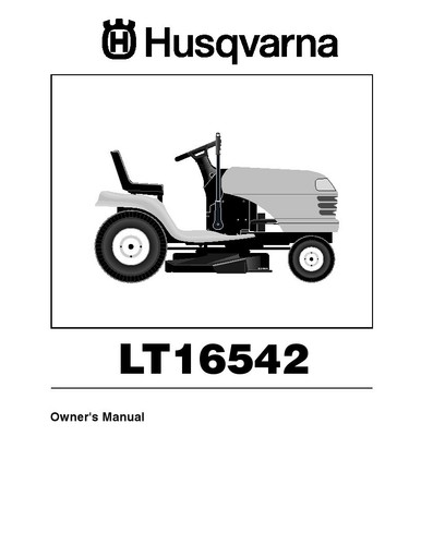 HUSQVARNA Lawn Garden Tractor Instruction Owner MANUALS Part List VARIOUS MODELS - Picture 182 of 248