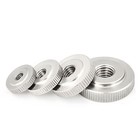 KNURLED THUMB NUTS STAINLESS STEEL A2 HAND GRIP KNOBS M2 M2.5 M3 M4 M5 M6 M8 M10