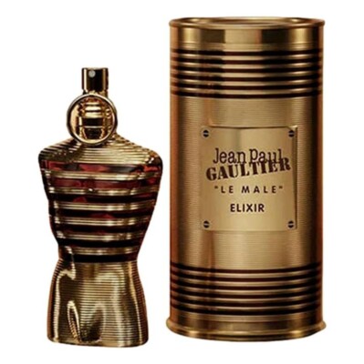 Jean Paul Gaultier Le Male Elixir 4.2 oz Parfum For Men Authentic New Sealed!