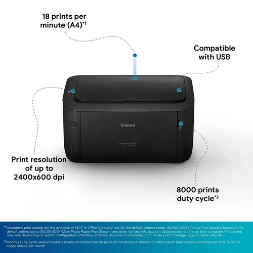 Canon imageCLASS LBP6030B Single-Function Laser Monochrome Printer - Picture 6 of 8