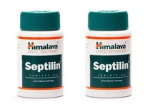  Pack of 2 Himalaya Septilin 60 Tablets Each Anti-Biotic  Immunity