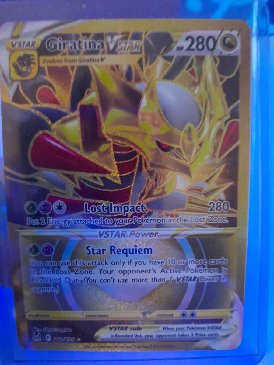 ポケモン - Giratina Vstar Amazon.com: Pokemon - Giratina Vstar - 131/196 - Ultra Rare
