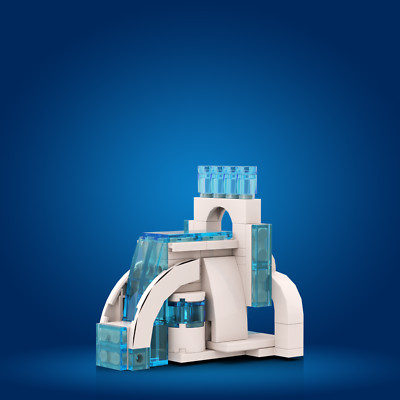 Lego moc ''The Cold Museum'',  Building Instructions