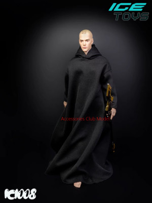1/6 Battle Robe Cloak Wizard Cloak Mage Cloak Model For 12'' Action Figure Body