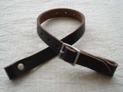 WWII WW2 German M35 M40 M42 helmet chinstrap aluminum hardware