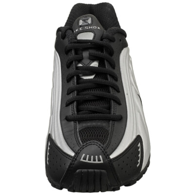 Nike Shox R4 Womens Fashion Sneakers in Black Silver - 8 US | eBay