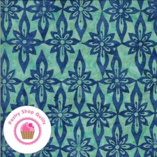 CONFECTION BATIKS 27310 49 Mint Green Blue Tonal Moda Kate Spain Quilt Fabric