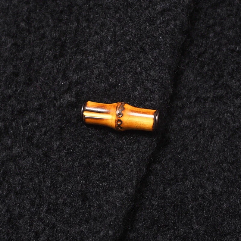 Cappotto Gucci Duffel come nuovo taglia 38 cappotto Boa con bottoni bambù mohair e lana...